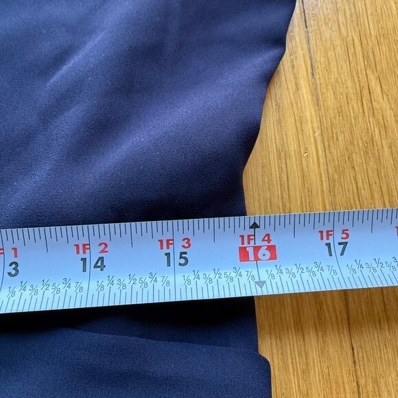 Babaton Size L Navy Blue Lexia Short Sleeve Deep V-Neck Maxi Wrap Dress - Picture 12 of 16